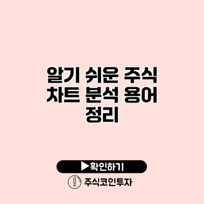 알기 쉬운 주식 차트 분석 용어 정리